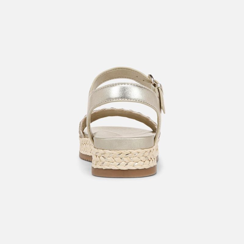 Naturalizer Women's Neila Sandal - Champagne Raffia