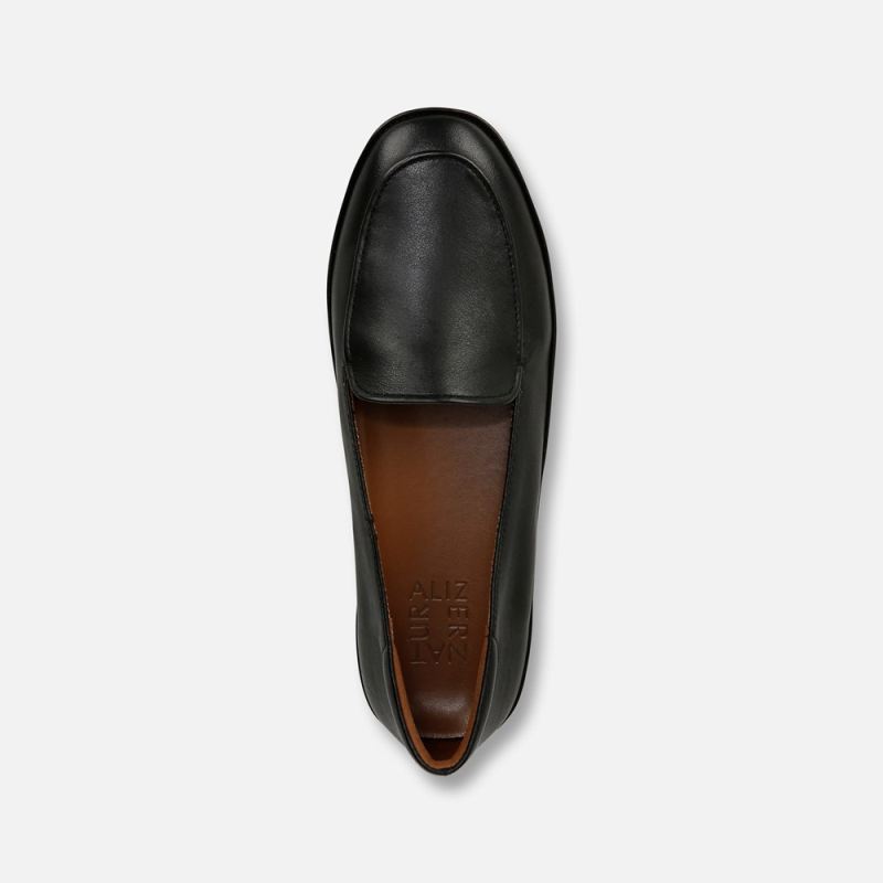 Naturalizer Women's Bashful Loafer - Black Leather