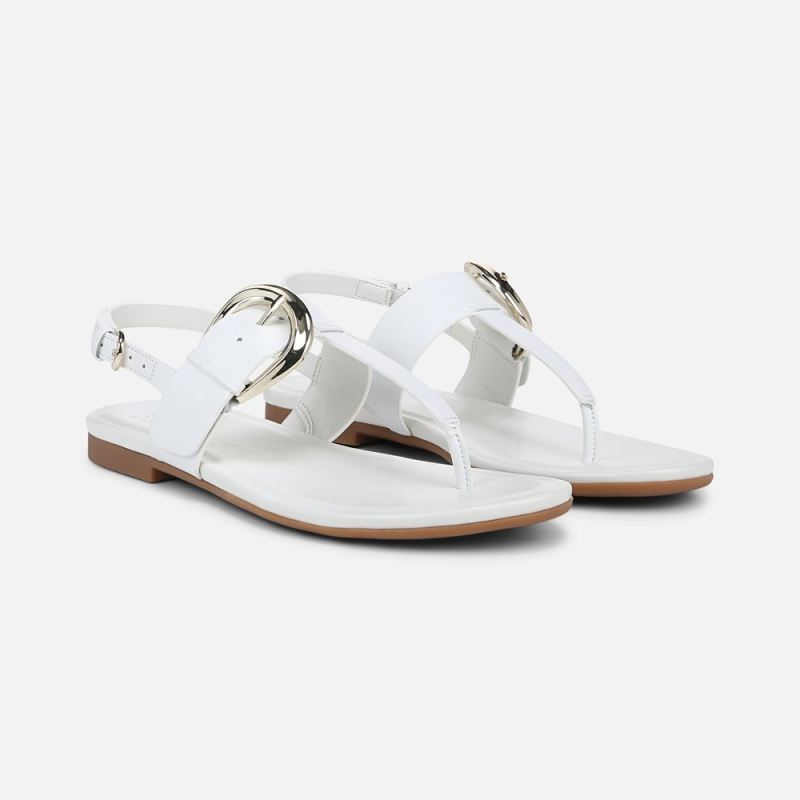 Naturalizer Women's Taylor Sandal - White Leather