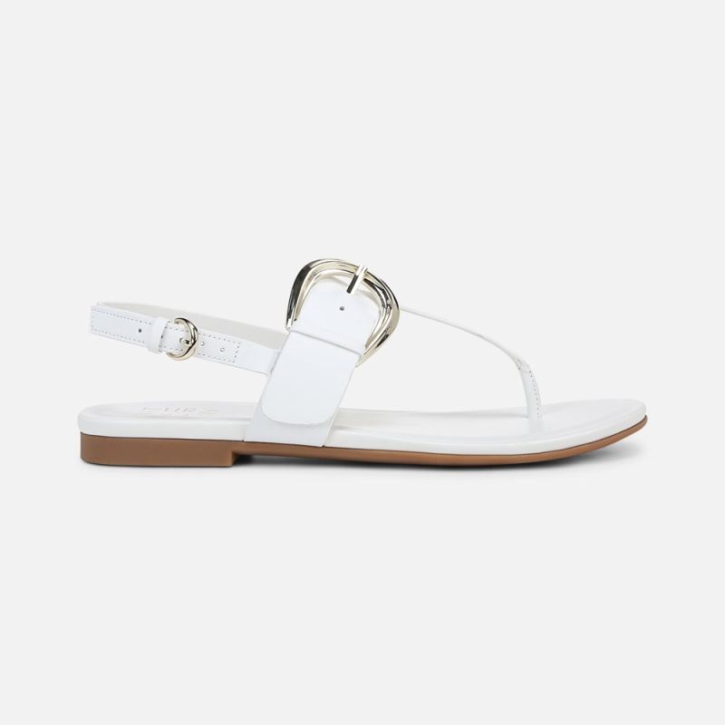 Naturalizer Women's Taylor Sandal - White Leather