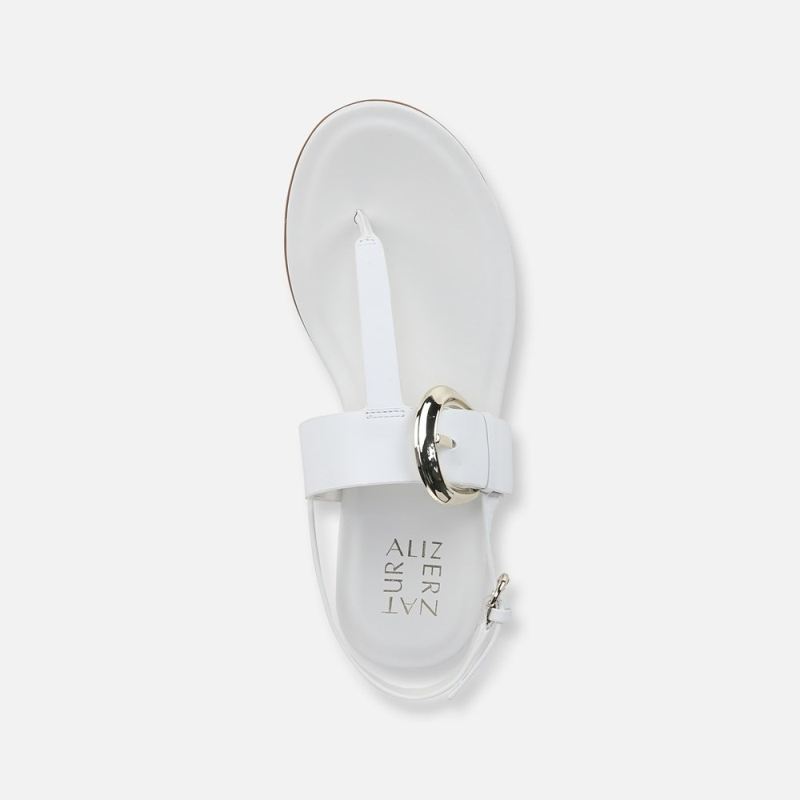 Naturalizer Women's Taylor Sandal - White Leather