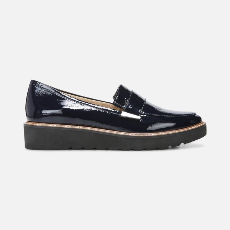 Naturalizer Women's ADILINE LOAFER - French Navy Leather