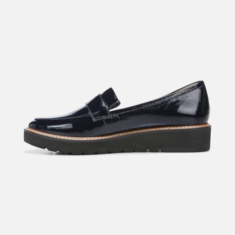 Naturalizer Women's ADILINE LOAFER - French Navy Leather