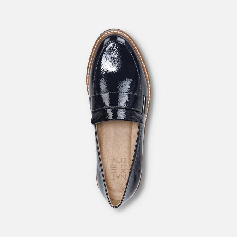 Naturalizer Women's ADILINE LOAFER - French Navy Leather