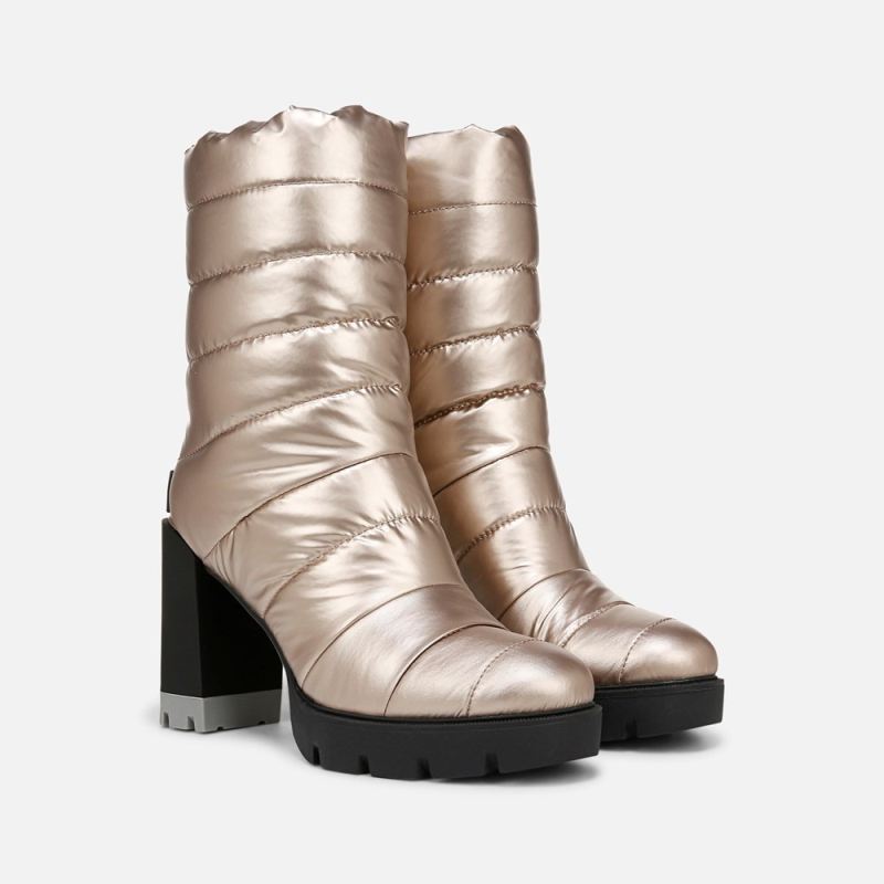 Naturalizer Women's Think Royln Crosswalk Water Repellent Bootie - Cashmere High Shine Nylon