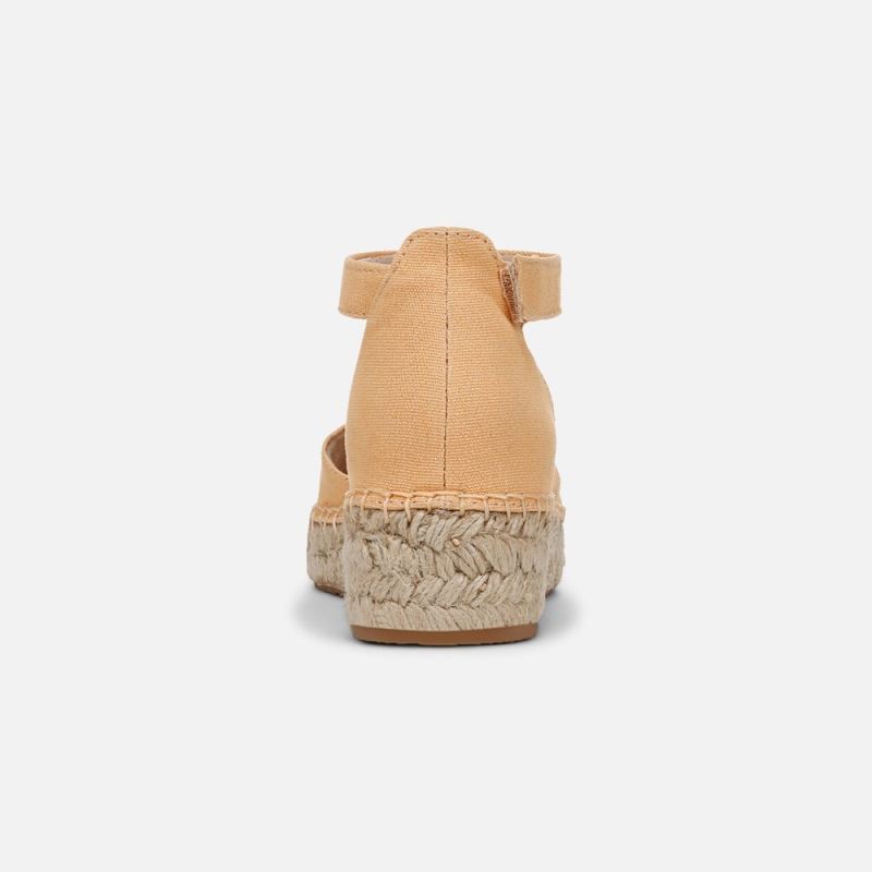 Naturalizer Women's SOUL Wren Espadrille - Yellow Canvas