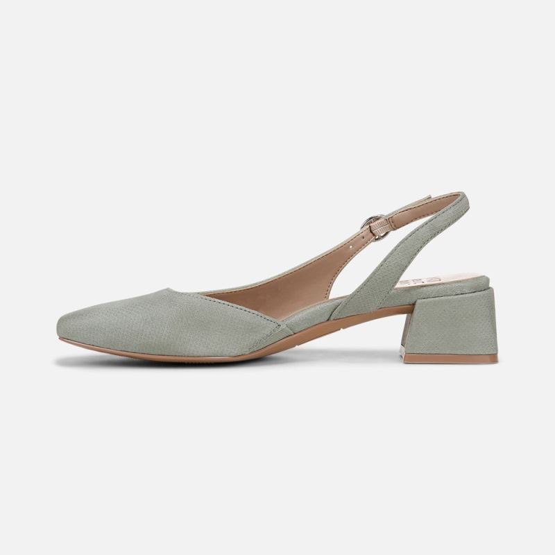 Naturalizer Women's Jayla Slingback Pump - Pistachio Green Leather