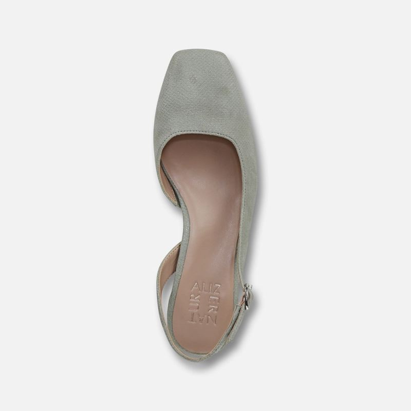 Naturalizer Women's Jayla Slingback Pump - Pistachio Green Leather