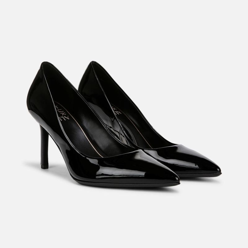 Naturalizer Women's Anna Pump - Black Patent Faux Leather
