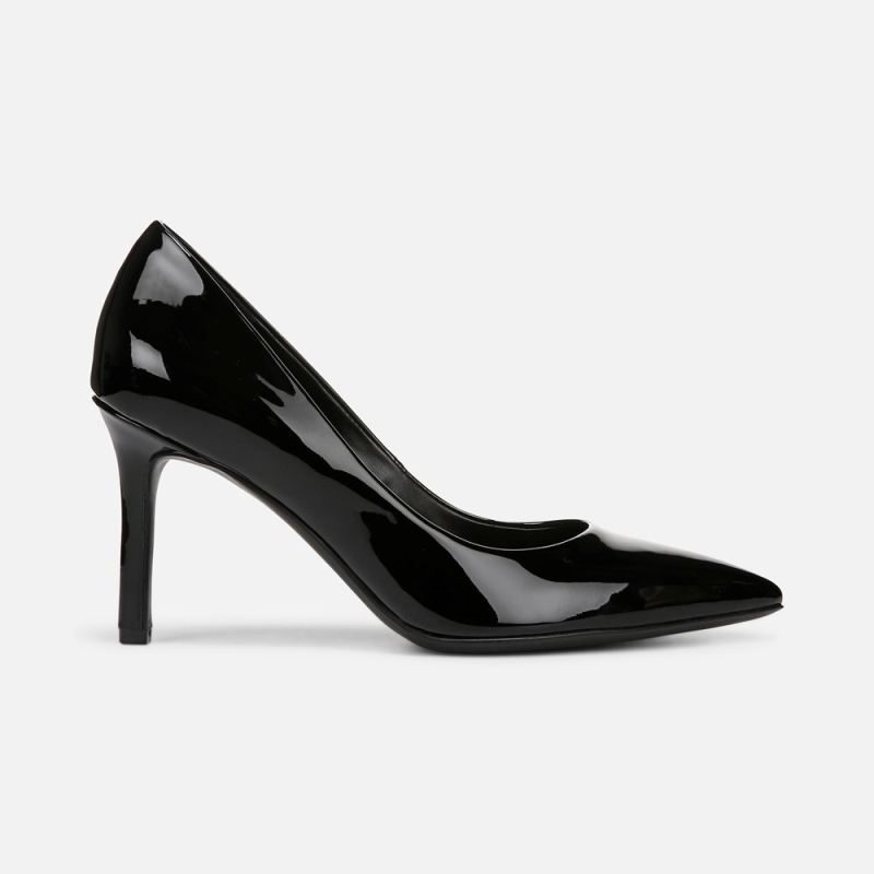 Naturalizer Women's Anna Pump - Black Patent Faux Leather