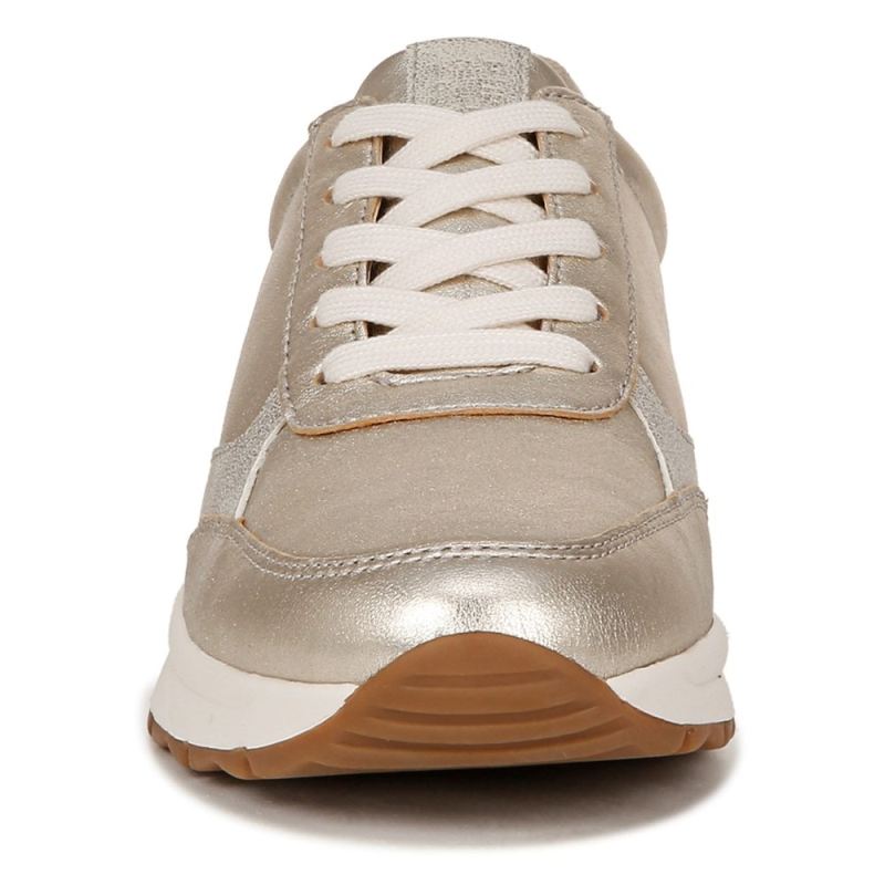 Naturalizer Women's Shay Lace Up Sneaker - Champagne Leather