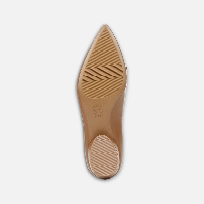Naturalizer Women's Becca Flat - English Tea Brown Leather