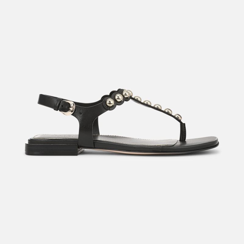 Naturalizer Women's 27 EDIT Nara Sandal - Black Leather