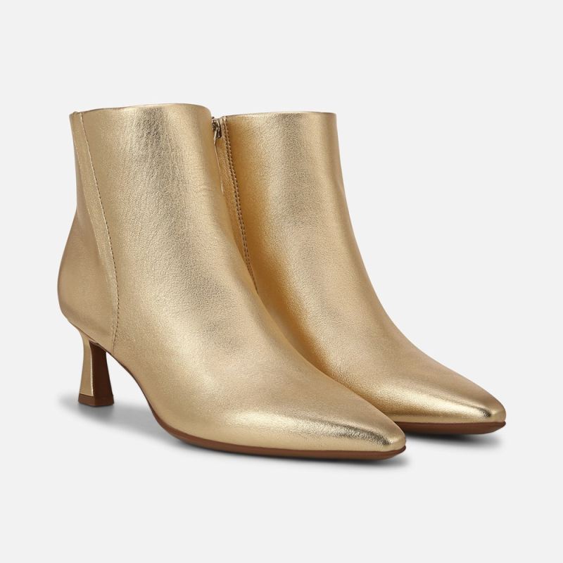 Naturalizer Women's Deesha Bootie - Dark Gold Leather