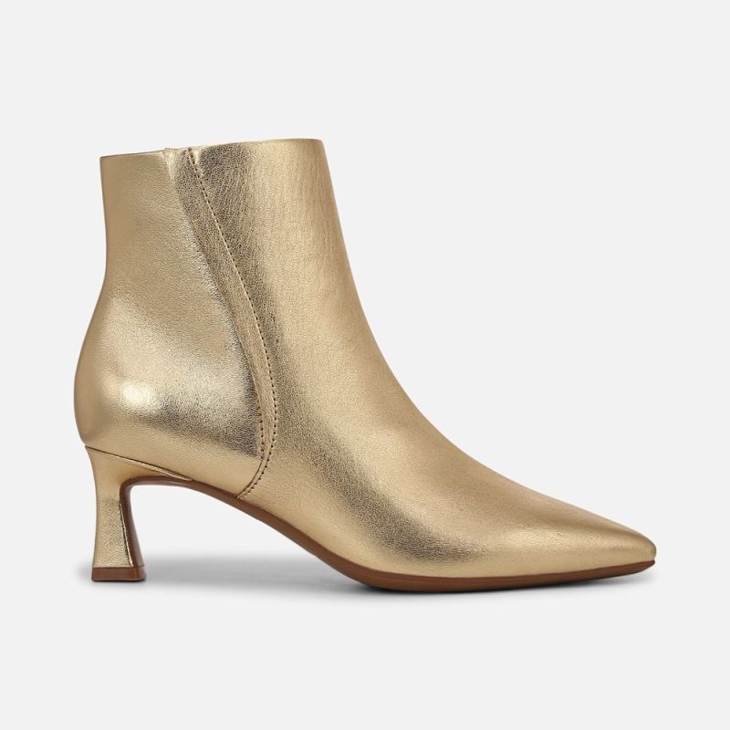 Naturalizer Women's Deesha Bootie - Dark Gold Leather