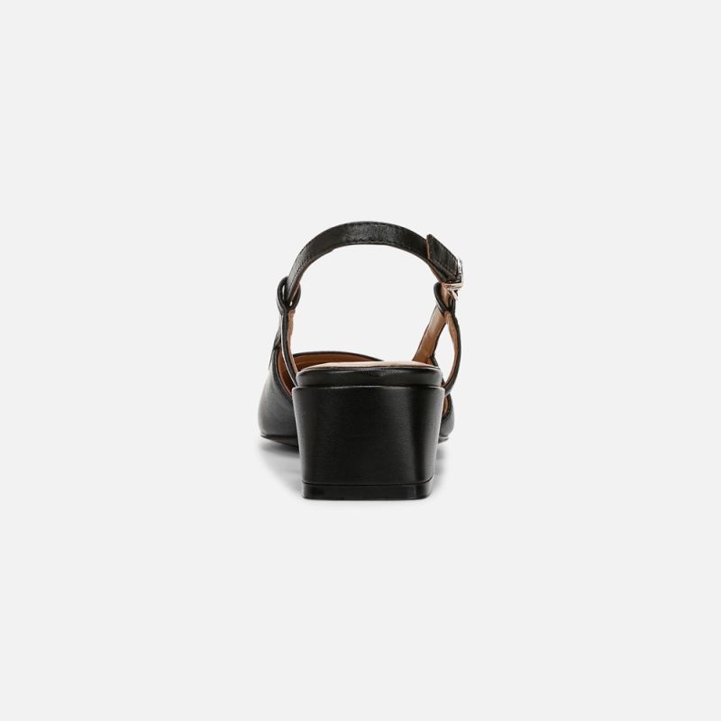 Naturalizer Women's Harper Slingback - Black Leather