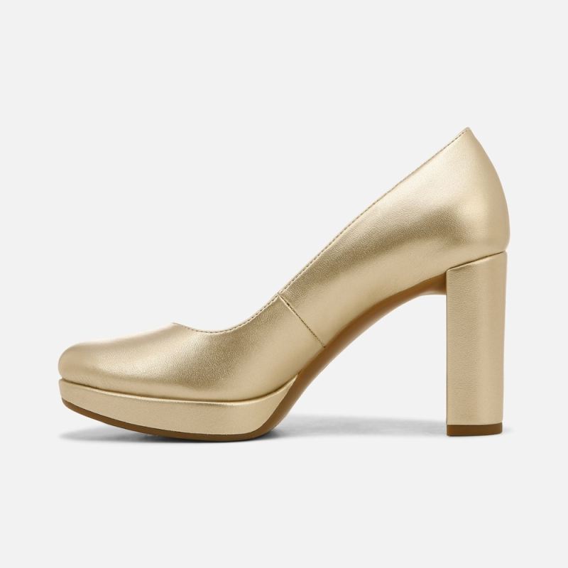 Naturalizer Women's Berlin Pump - Champagne Beige Synthetic