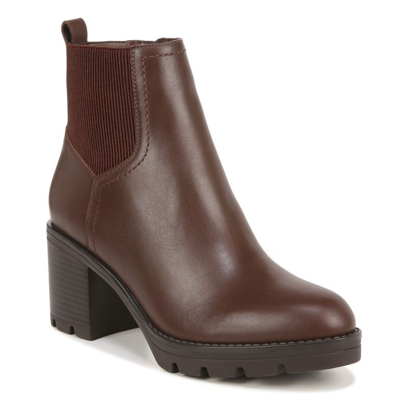 Naturalizer Women's Verney Weatherproof Boot - Chocolate Leather Brown