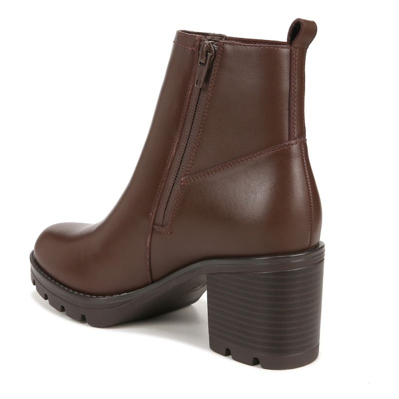 Naturalizer Women's Verney Weatherproof Boot - Chocolate Leather Brown