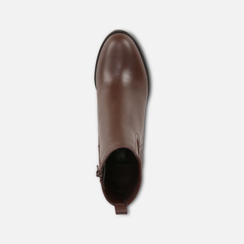 Naturalizer Women's Verney Weatherproof Boot - Chocolate Leather Brown