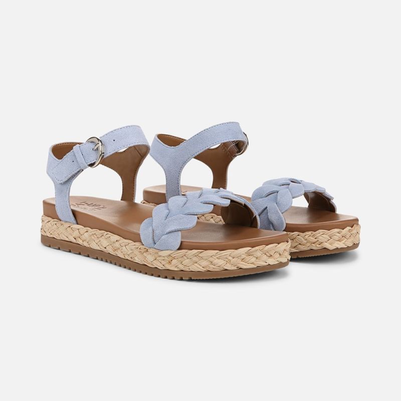 Naturalizer Women's Neila Sandal - Ice Blue Leather