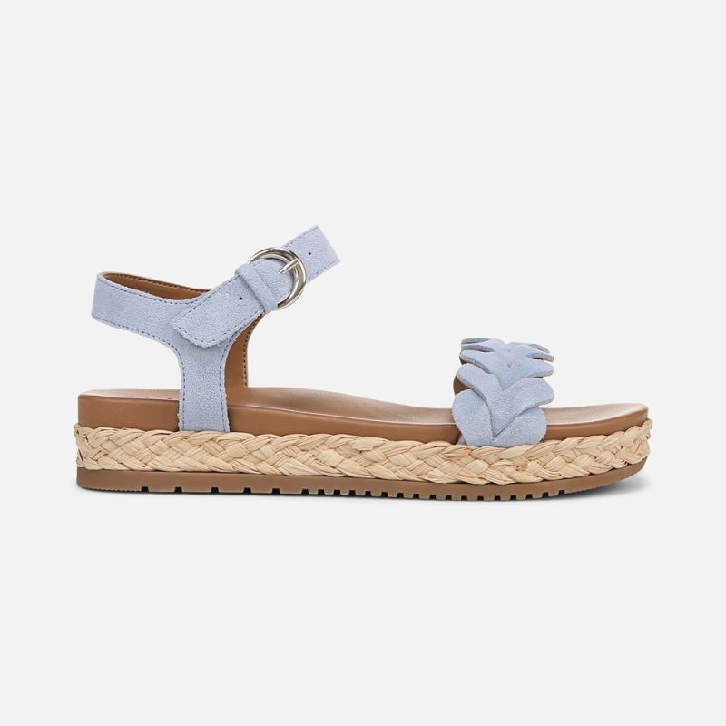 Naturalizer Women's Neila Sandal - Ice Blue Leather
