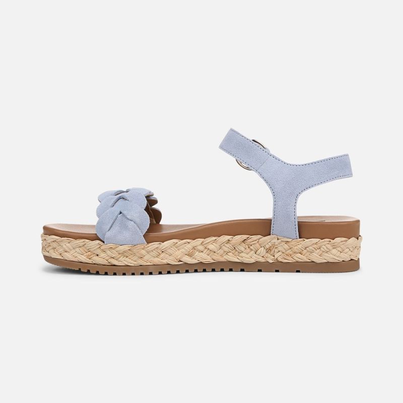 Naturalizer Women's Neila Sandal - Ice Blue Leather