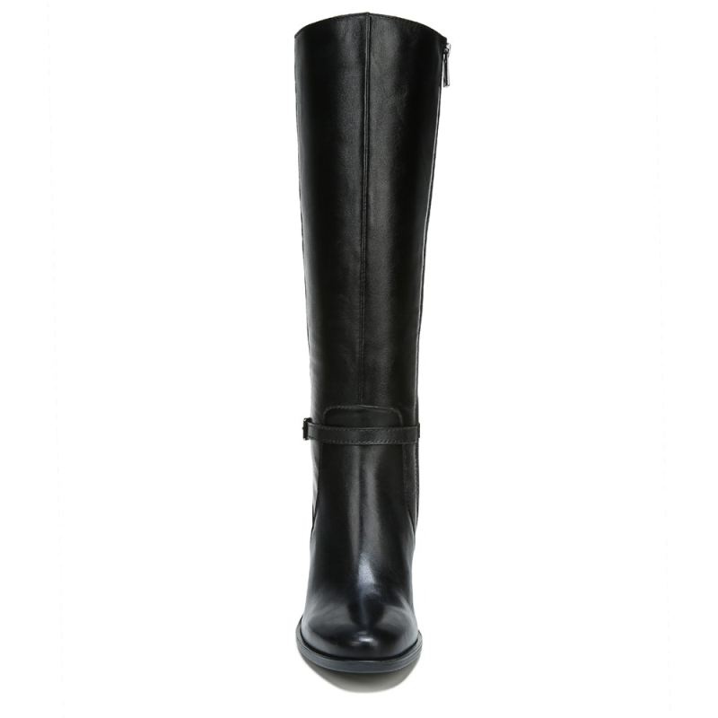 Naturalizer Women's Kalina Narrow Calf Knee High Boot - Black Leather