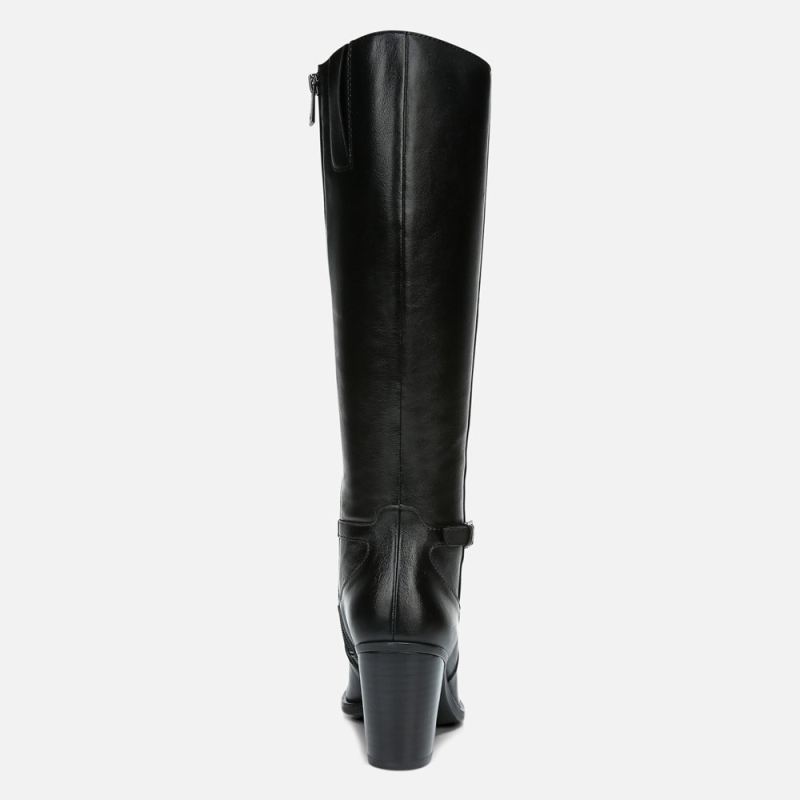 Naturalizer Women's Kalina Narrow Calf Knee High Boot - Black Leather