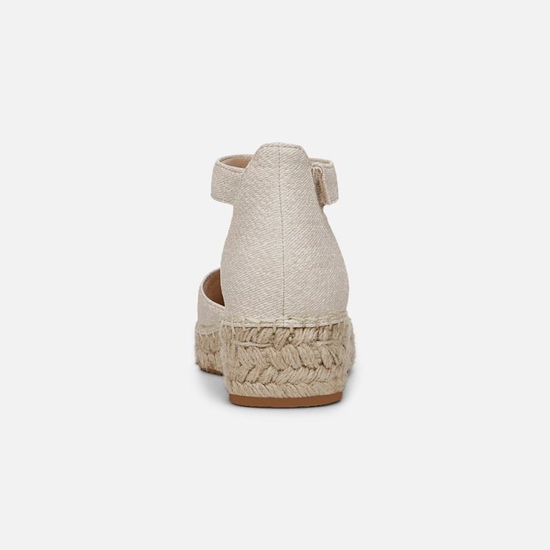 Naturalizer Women's SOUL Wren Espadrille - Light Sand Fabric