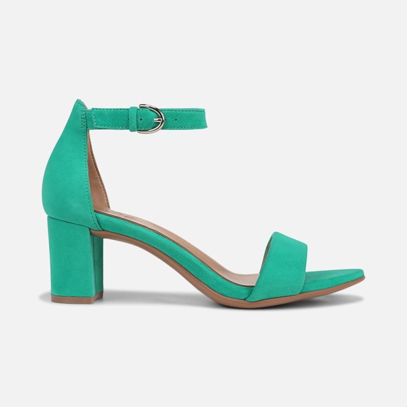 Naturalizer Women's Vera Dress Sandal - Jade Green Suede