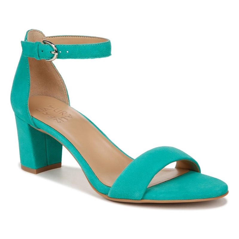 Naturalizer Women's Vera Dress Sandal - Jade Green Suede