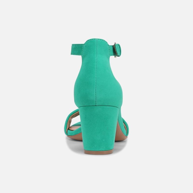Naturalizer Women's Vera Dress Sandal - Jade Green Suede