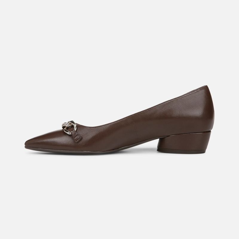 Naturalizer Women's Becca Flat - Chocolate Bar Leather