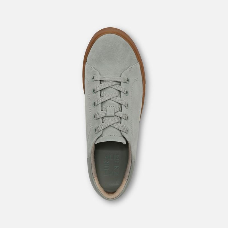 Naturalizer Women's Morrison 2.0 Lace Up Sneaker - Pistachio Green Suede