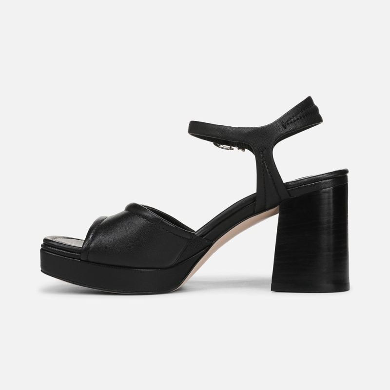 Naturalizer Women's 27 EDIT Paloma Platform Sandal - Black Leather
