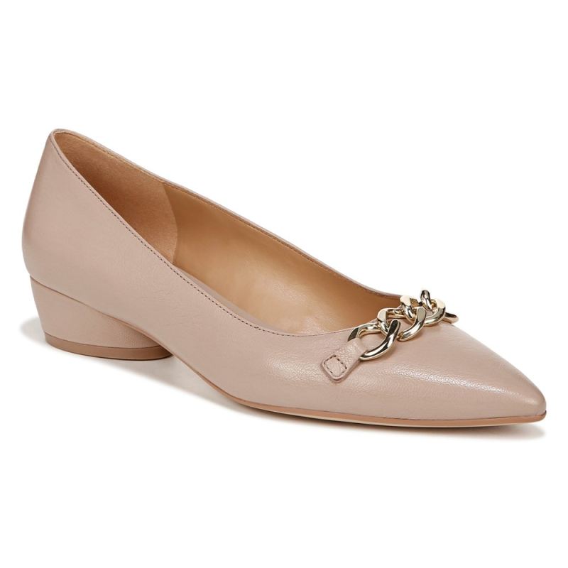 Naturalizer Women's Becca Flat - Warm Fawn Tan Leather