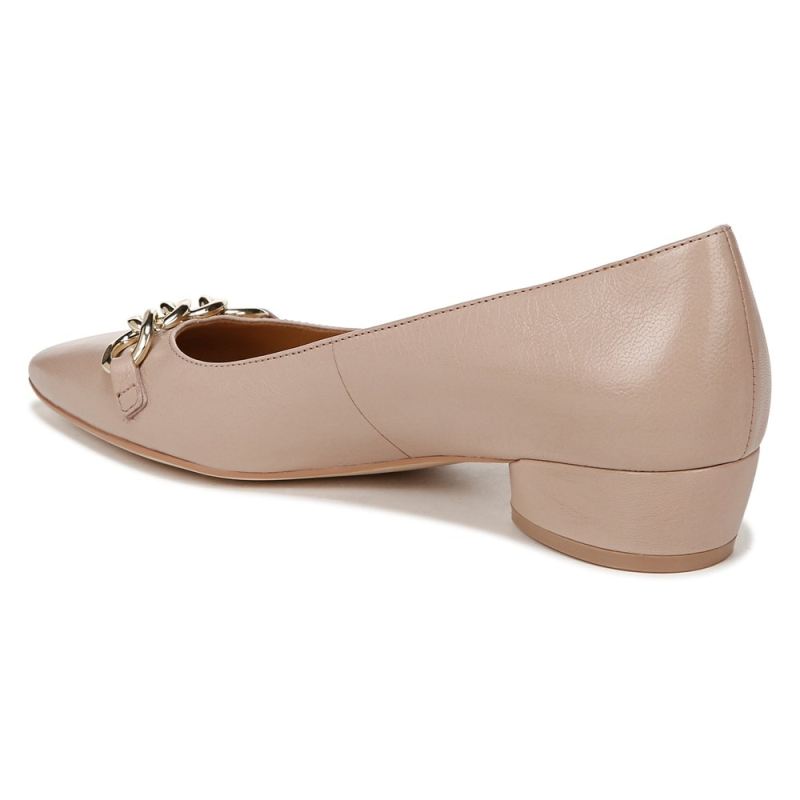 Naturalizer Women's Becca Flat - Warm Fawn Tan Leather