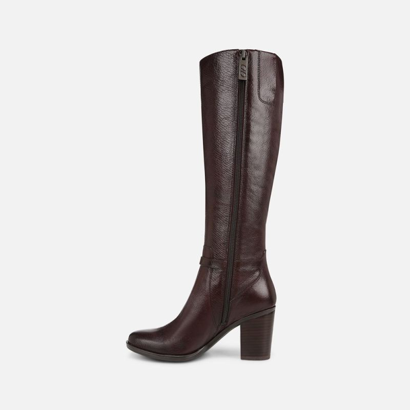 Naturalizer Women's Kalina Knee High Boot - Wine Leather