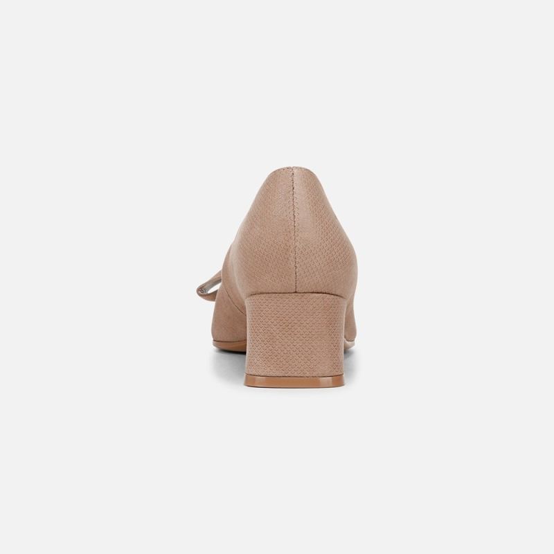 Naturalizer Women's Mavis Bow Pump - Taupe Suede