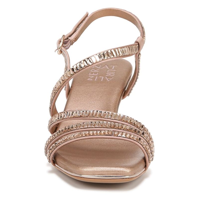Naturalizer Women's Galaxy 2 Strappy Sandal - Rose Pink Fabric
