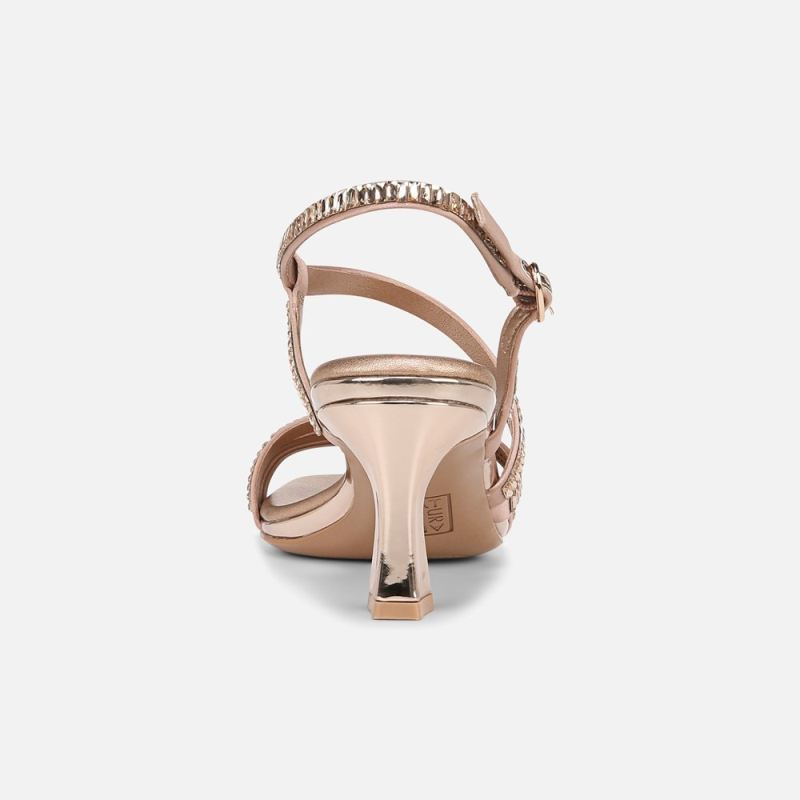 Naturalizer Women's Galaxy 2 Strappy Sandal - Rose Pink Fabric