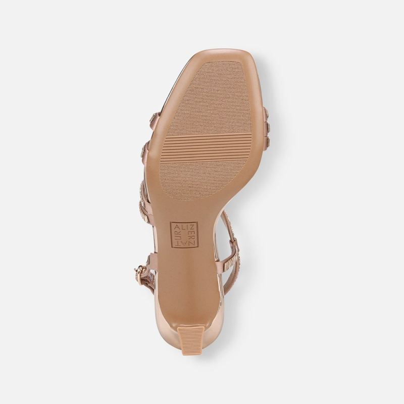 Naturalizer Women's Galaxy 2 Strappy Sandal - Rose Pink Fabric