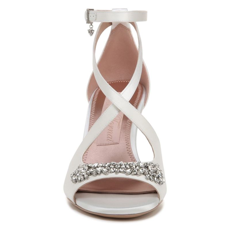 Naturalizer Women's Amor Dress Sandal - Silk White Fabric