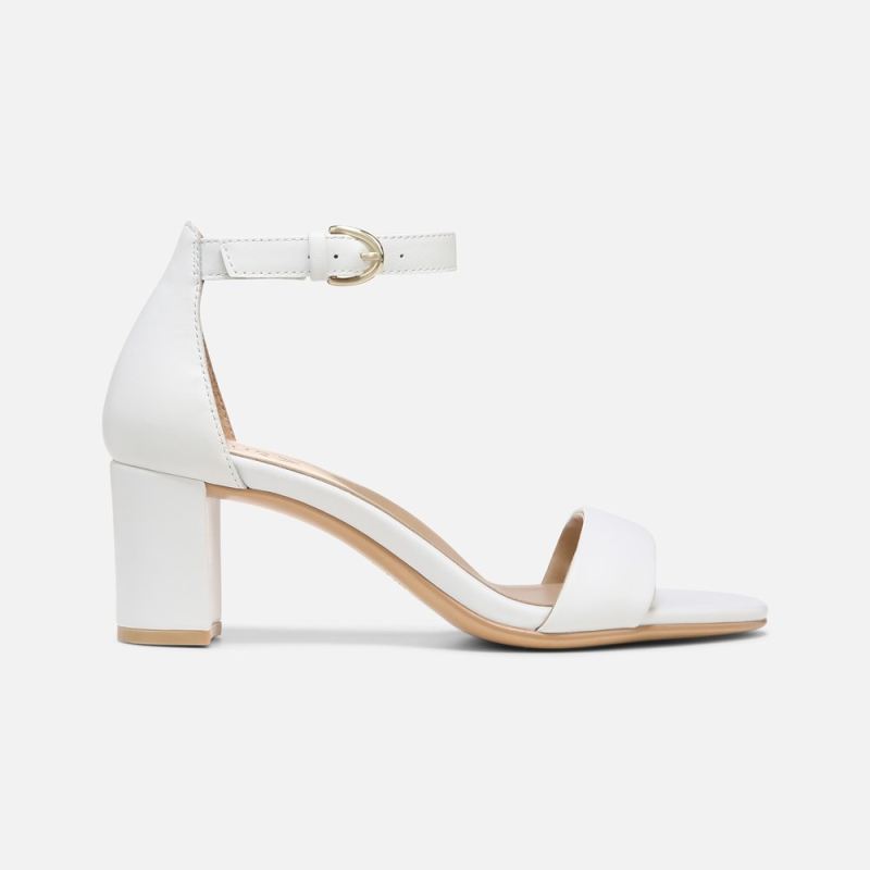 Naturalizer Women's Vera Dress Sandal - White Leather