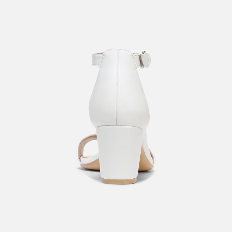 Naturalizer Women's Vera Dress Sandal - White Leather