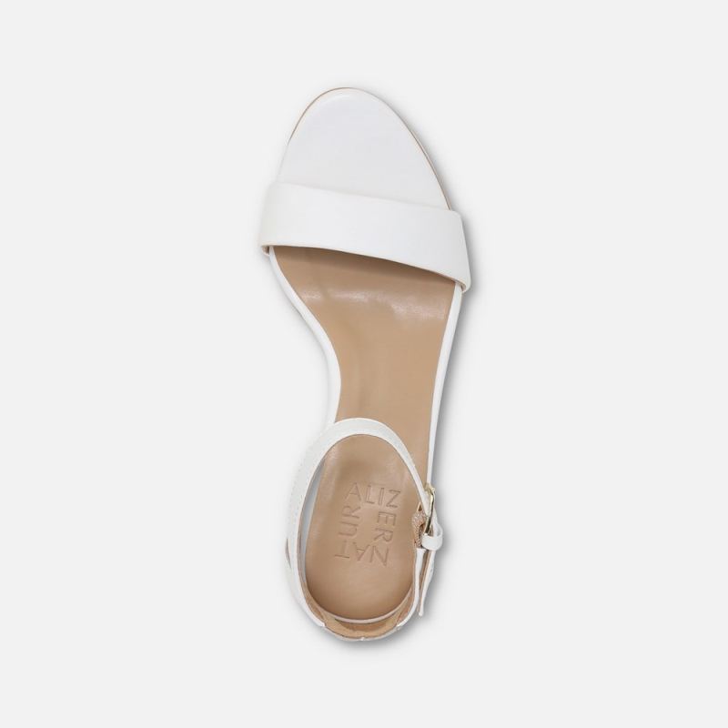 Naturalizer Women's Vera Dress Sandal - White Leather