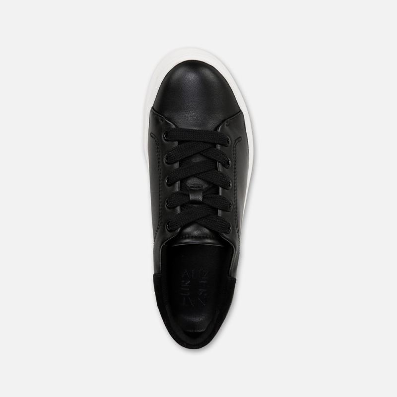 Naturalizer Women's Morrison 2.0 Lace Up Sneaker - Black Leather