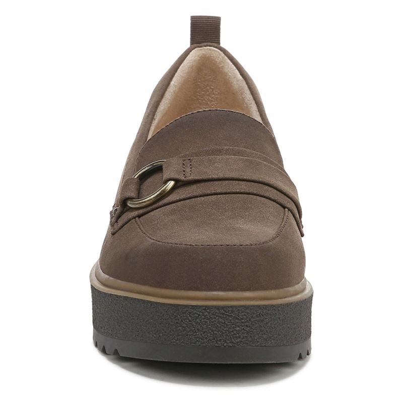 Naturalizer Women's SOUL Joyla Loafer - Chocolate Synthetic