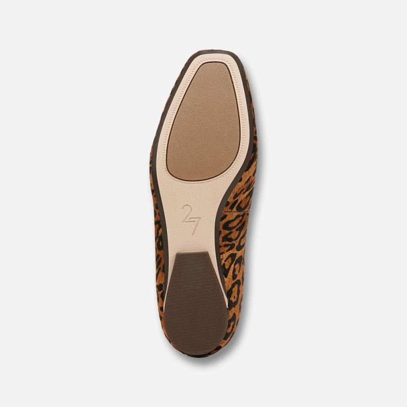 Naturalizer Women's 27 Edit Carla Flat - Leopard Print Fabric